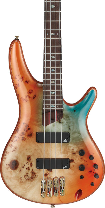 IBANEZ Premium SR Electric Bass 4-String - Autum Sunset Sky + Gig Bag
