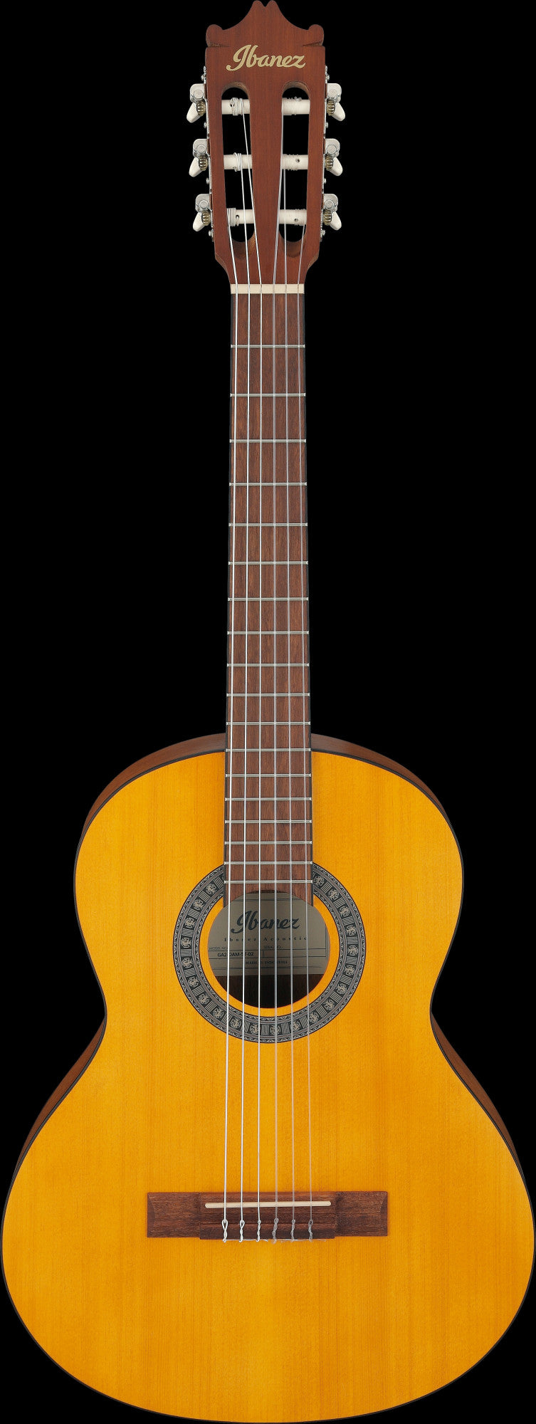 IBANEZ GA Classical Guitar 6-String 3/4 Body - Open Pore Amber