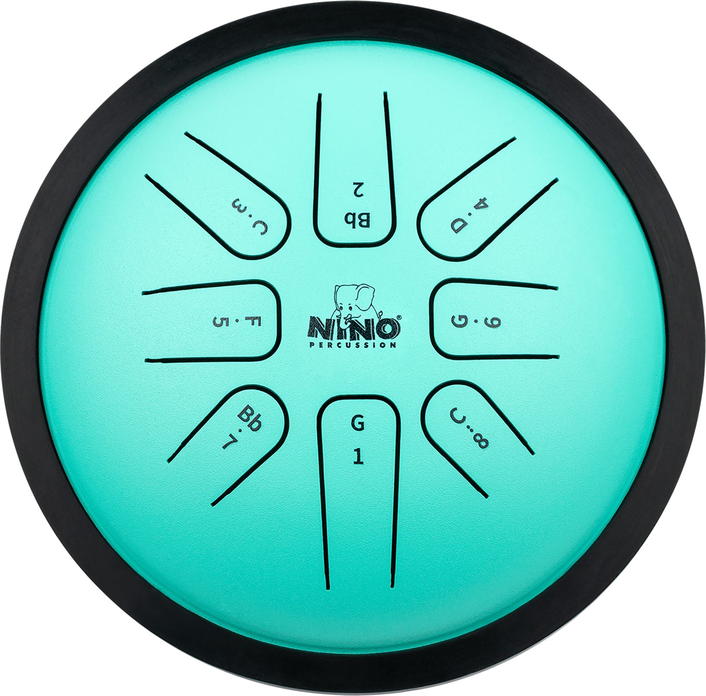 NINO Percussion Steel Tongue Drum - Mint Green