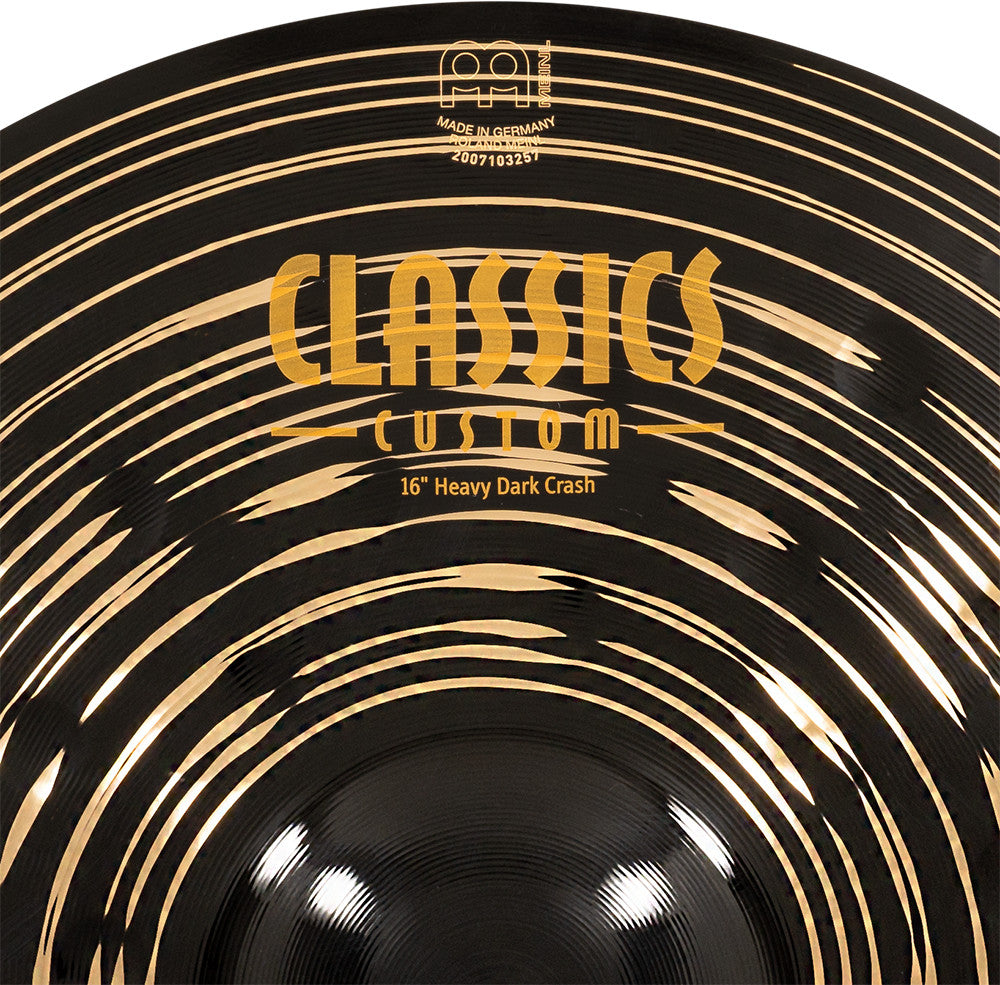 MEINL Cymbals Classics Custom Heavy Dark Crash - 16"