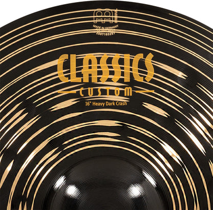 MEINL Cymbals Classics Custom Heavy Dark Crash - 16"
