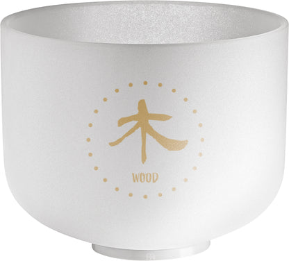 MEINL Sonic Energy 10" TCM Crystal Singing Bowl, Wood 324 Hz