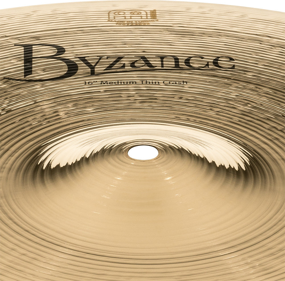 MEINL Cymbals Byzance Brilliant Medium Thin Crash - 16"