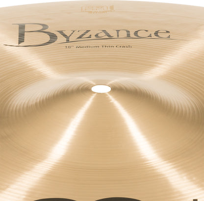 MEINL Cymbals Byzance Traditional Medium Thin Crash - 18"