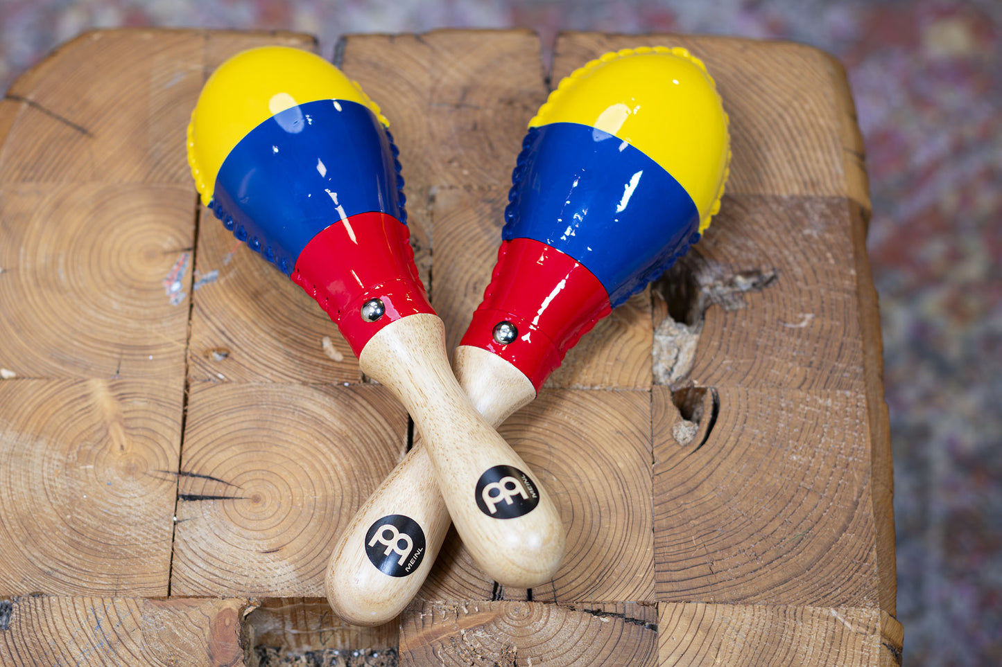 MEINL Percussion Rawhide Maracas - Traditional/Colombia