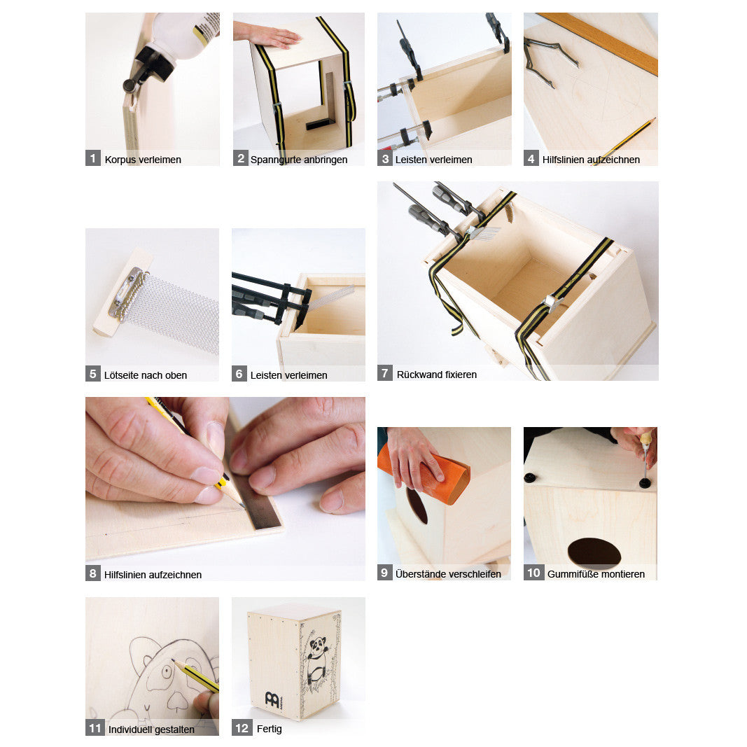 MEINL Percussion Make Your Own Cajon - Ovangkol