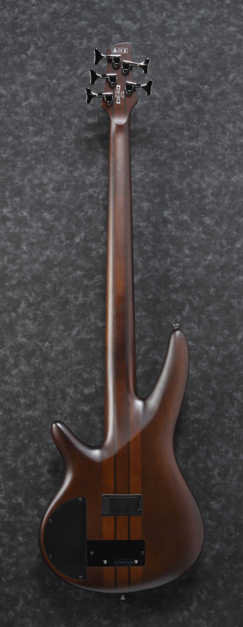IBANEZ Bass Workshop SR E-Bass 5-String Fretless - Brown Burst Flat