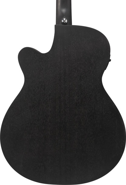 IBANEZ VC Akustikgitarre 6-String - Weathered Black Open Pore
