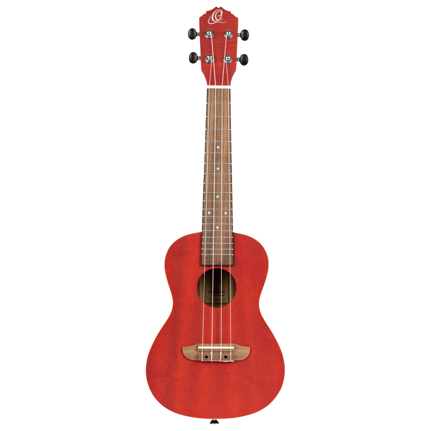 ORTEGA Earth Series Concert Ukulele 4 String - Fire Red