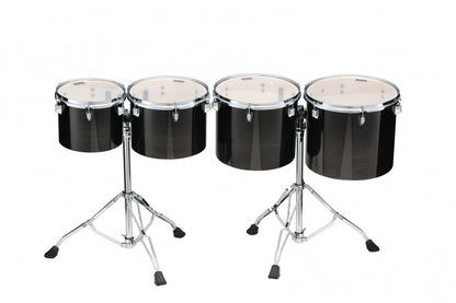 TAMA Mid-Pitched Concert Tom Set 4 teilig - Transparent Black Fade/Chrom HW