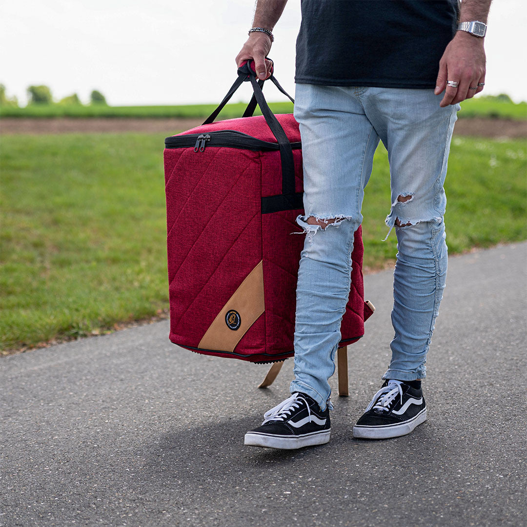ORTEGA  Premium Cajon Bag - Bordeaux Wine