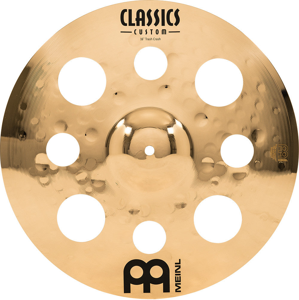 MEINL Cymbals Classics Custom Brilliant Trash Crash - 16"