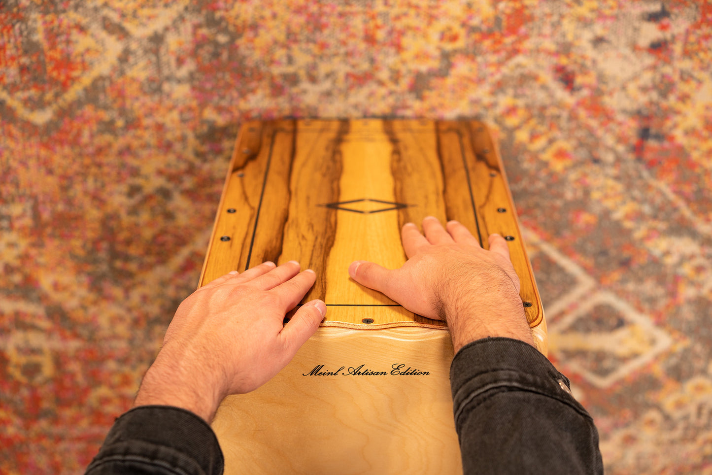 MEINL Percussion Artisan Edition Series String Cajon Minera Line - Limba