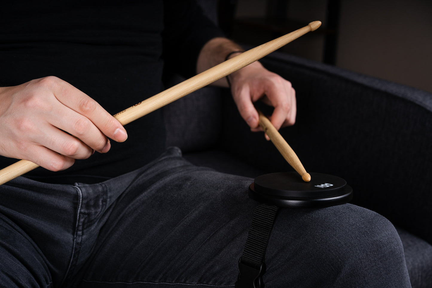 MEINL Cymbals 4" Knee Practice Pad - Black