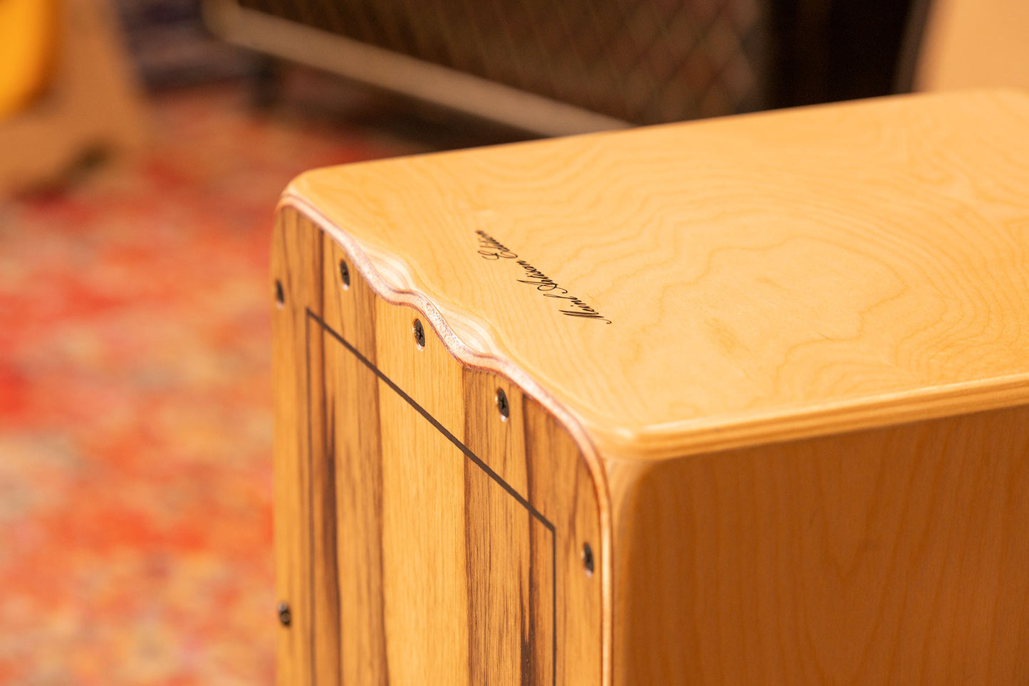 MEINL Percussion Artisan Edition Series String Cajon Minera Line - Limba