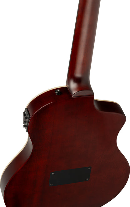 ORTEGA TourPlayer DeLuxe Konzertgitarre 6-String Lefty - Spruce Natural + Gigbag