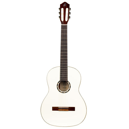 ORTEGA Family Series 4/4 Slim Neck Konzertgitarre 6 String - Weiß + Bag
