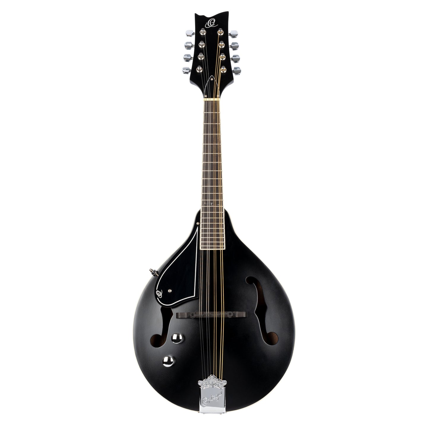 ORTEGA A-Style Series Mandoline 8 String Lefty - Spruce / Maple Black + Bag