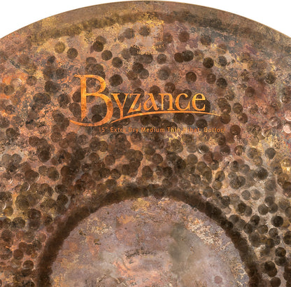 MEINL Cymbals Byzance Extra Dry Medium Thin Hihat - 15"