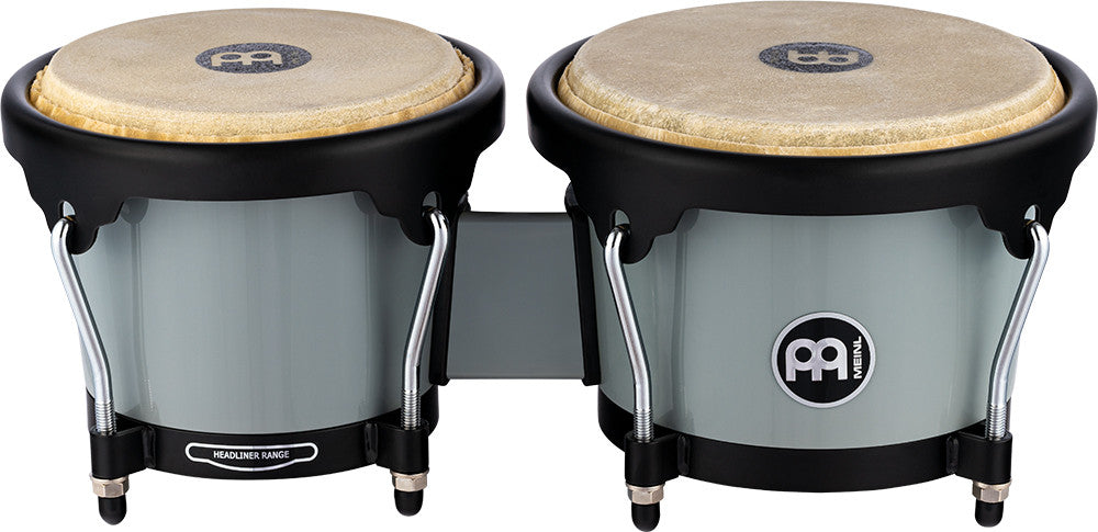 MEINL Percussion Journey Series Bongo 6 1/2" Macho & 7 1/2" Hembra - Ultimate Gray