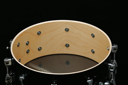 TAMA STARPHONIC Maple Bravura Concert Snaredrum 14" x 6" - Gloss Mocha Brown/Chrom HW