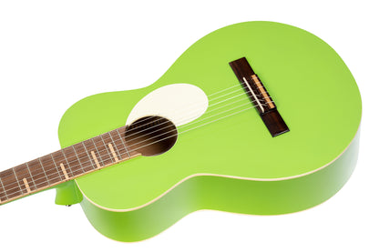 ORTEGA Gaucho Series 4/4 Nylon String Guitar 6-String - Green Apple + Gig Bag