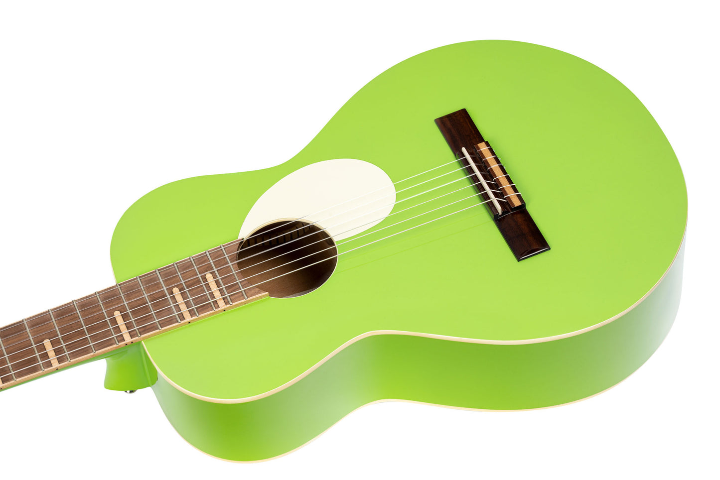ORTEGA Gaucho Series 4/4 Nylon String Guitar 6-String - Green Apple + Gig Bag