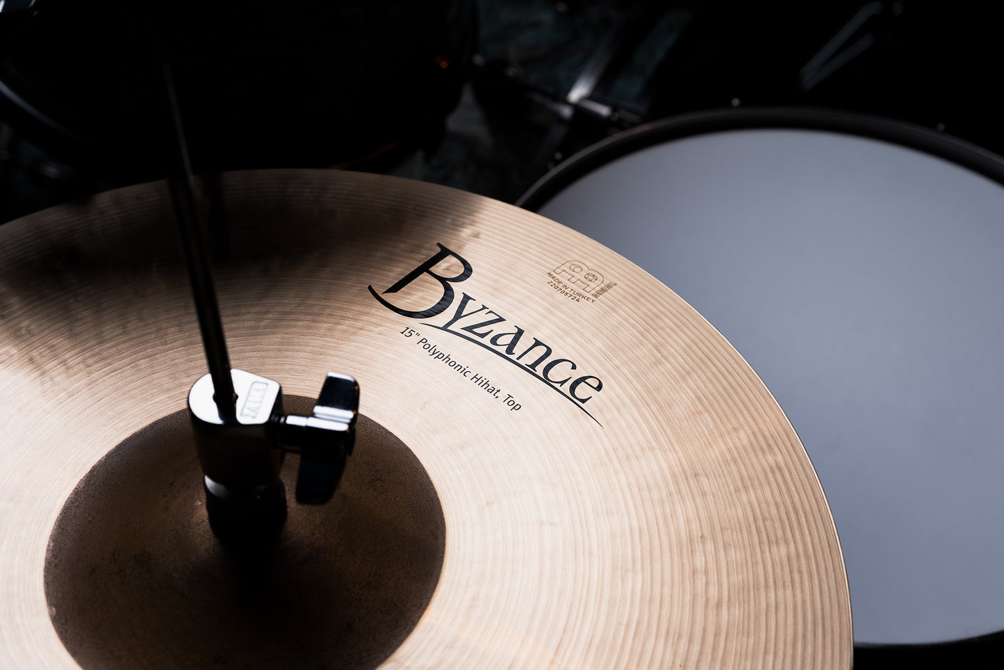 MEINL Cymbals Byzance Traditional Polyphonic HiHat - 15"