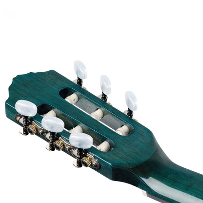 ORTEGA Family Series 3/4 Konzertgitarre 6 String - Ocean Blue + Bag
