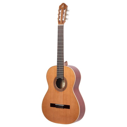 ORTEGA Traditional Series 4/4 Konzertgitarre 6-String Lefty - Natur Zeder + Gigbag