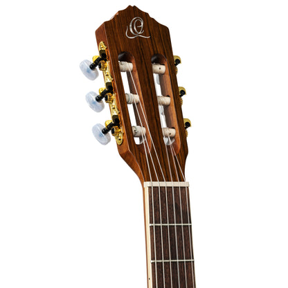 ORTEGA Family Series Pro 4/4 Classical Guitar 6 String - Solid Spruce / Mahogany Natural + Bag