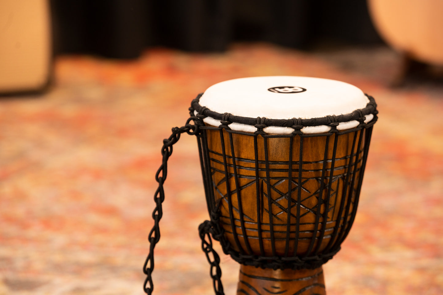 MEINL Percussion Headliner Rope Tuned Artifact Series Djembe - 8"