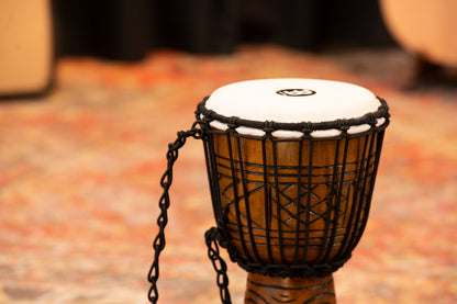 MEINL Percussion Headliner Rope Tuned Artifact Series Djembe - 8"
