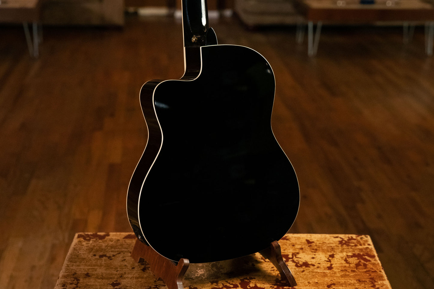 ORTEGA Family Series Pro 4/4 Classical Guitar 6 String - Solid Spruce / Mahogany Black + Gig Bag
