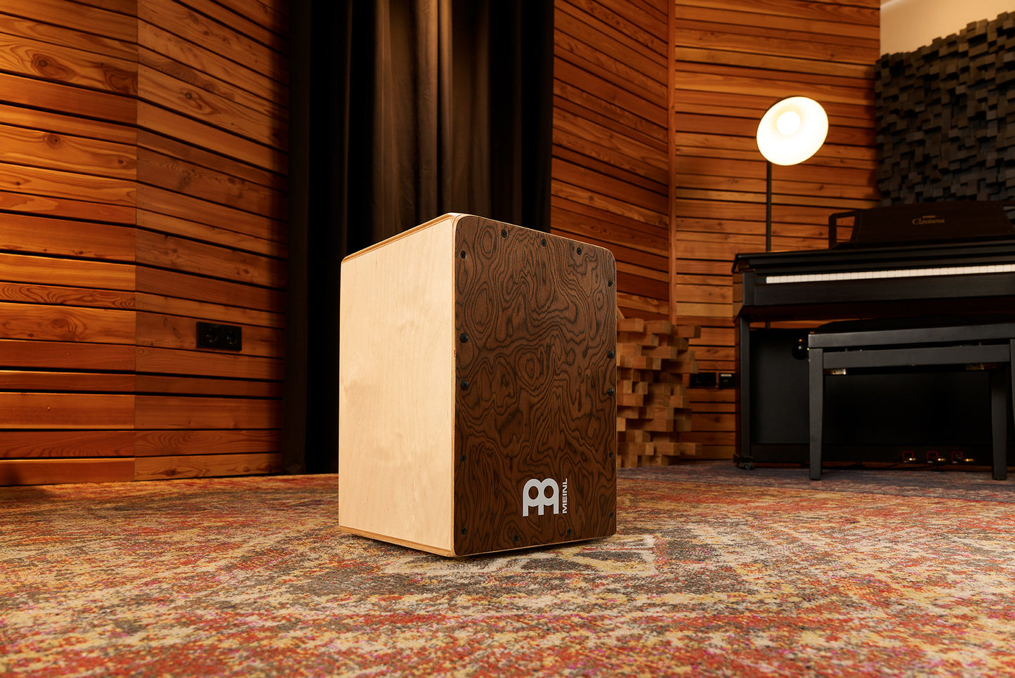 MEINL Percussion Jam Series Snare Cajon 50 - Burl Wood