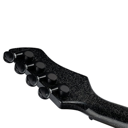 ORTEGA Horizon Serie Konzert Ukulele 4 String - Black Sparkle + Bag