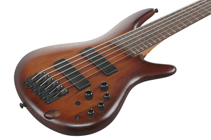 IBANEZ SR E-Bass 6-String - Mahogany Brown Burst Low Gloss