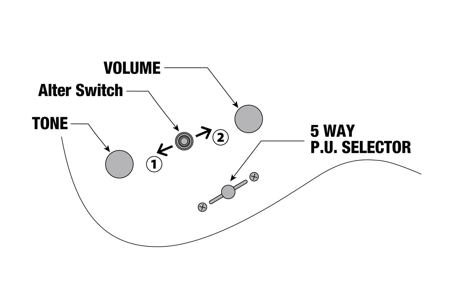 IBANEZ Quest Electric Guitar 6-String - Metallic Gray Matte + Gig Bag