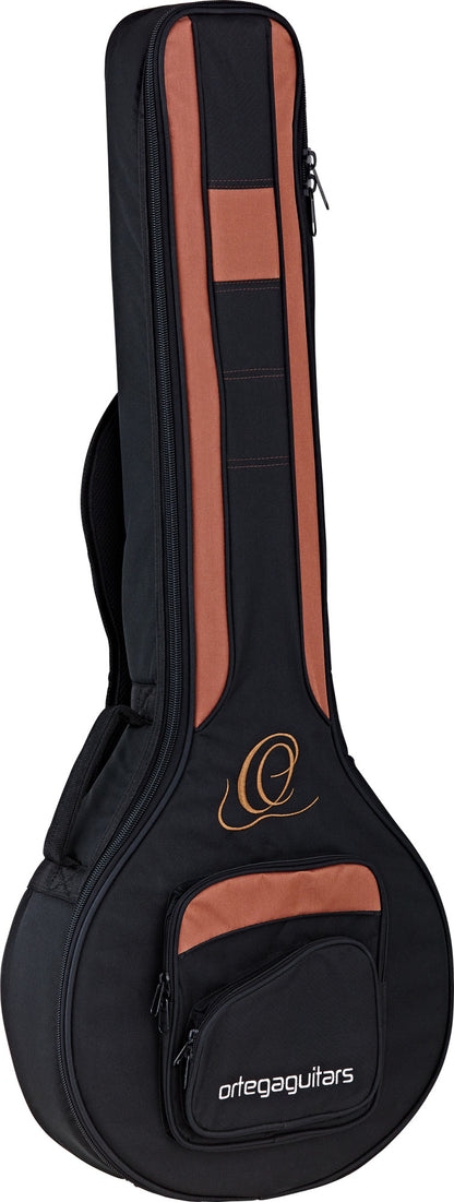 ORTEGA Raven Series Banjo 5 String - Mahogany Black + Bag