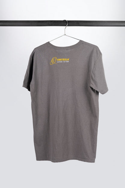 ORTEGA T-Shirt "Skull" - Charcoal