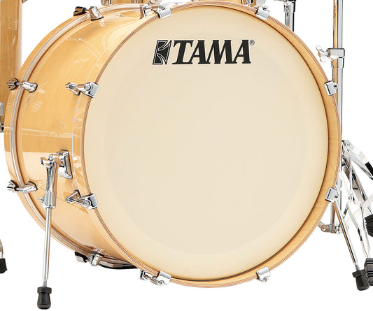 TAMA Superstar Classic Bass Drum 24" x 16" - Gloss Natural Blonde/Chrom HW