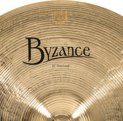 MEINL Cymbals Byzance Brilliant Thin Crash - 15"