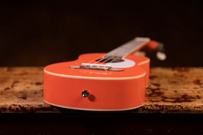 ORTEGA Gaucho Serie Ukulele 4 String - Orange + Bag