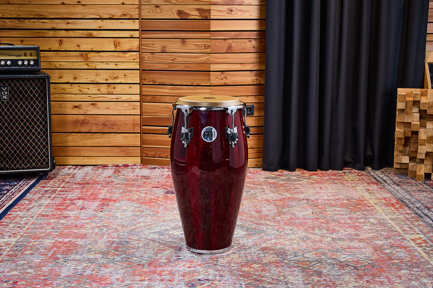 MEINL Percussion Marathon Exclusive Series Quinto 11" - Wine Red/Chrom HW
