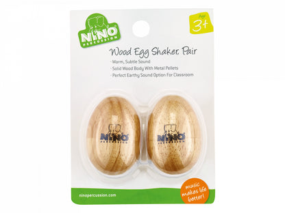 NINO Percussion Wood Egg Shaker