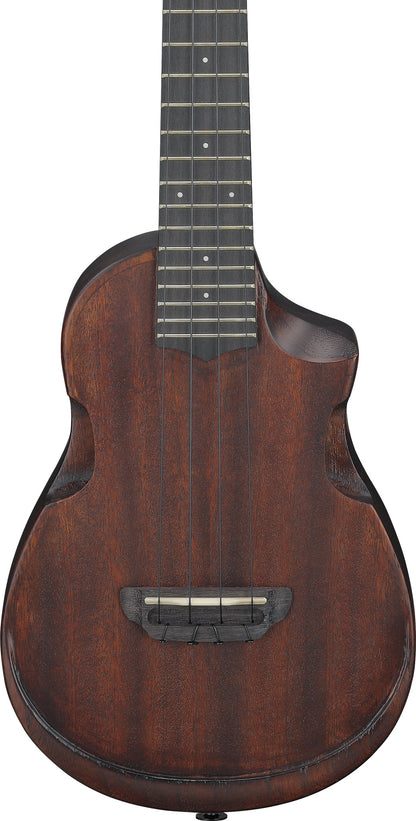 IBANEZ AU Konzert Ukulele 4-String - Open Pore Violin Sunburst + Gigbag