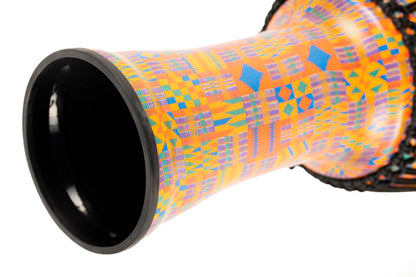 MEINL Percussion Travel Series African Djembe 14" - Kenyan Quilt