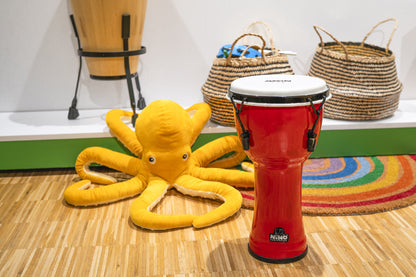 NINO Percussion Synthetic Djembe 8" - Red