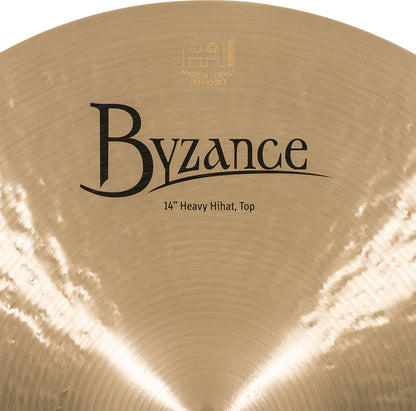 MEINL Cymbals Byzance Traditional Heavy HiHat - 14"
