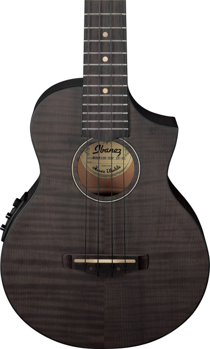 IBANEZ UEW Concert Ukulele 4-String - Black Ice Flat